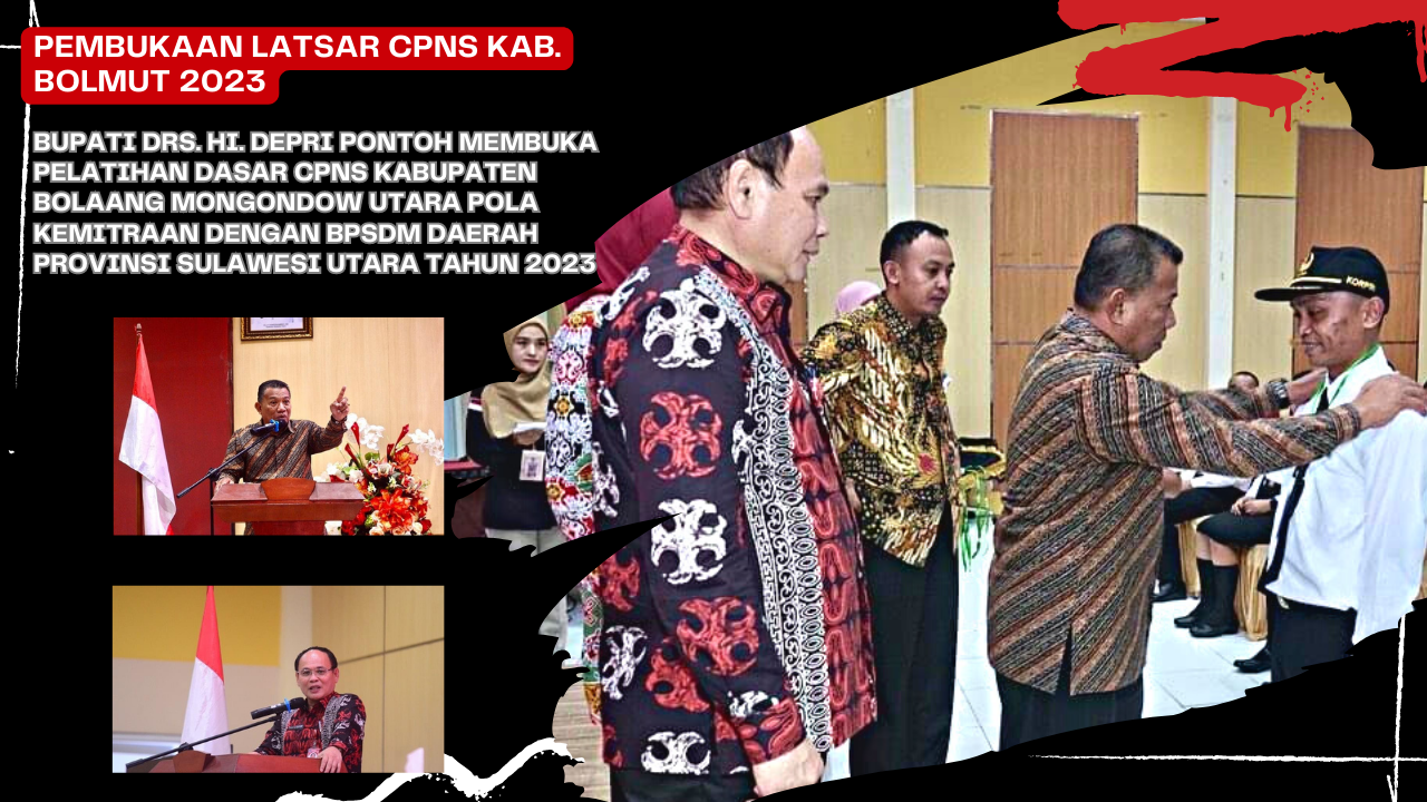 Pembukaan Latsar CPNS BOLMUT Tahun 2023